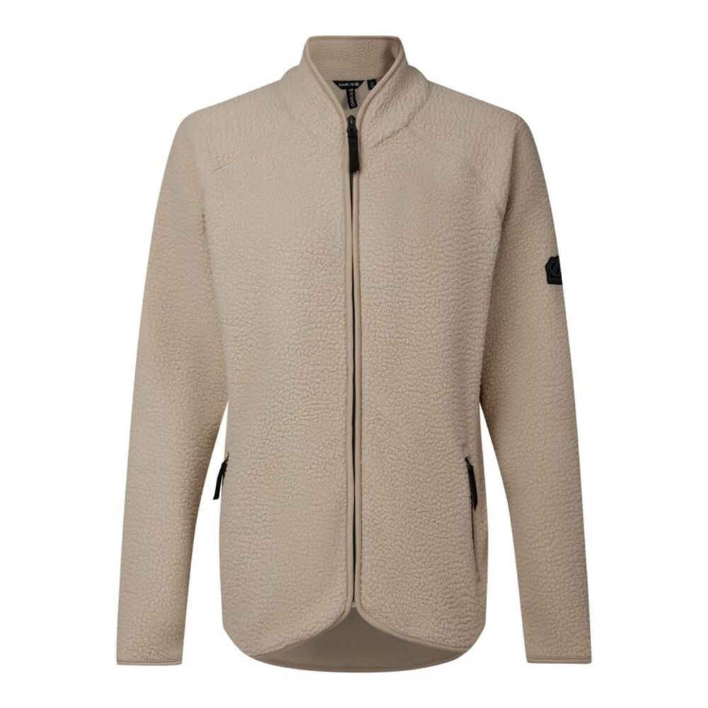 Dare 2B Womens/Ladies Excursion Fleece Jacket / White Pepper